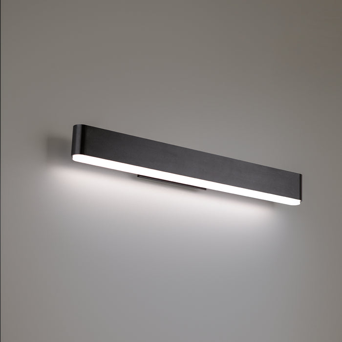 Modern Forms WS-56124-35-BK LED Bath & Vanity Light, Black