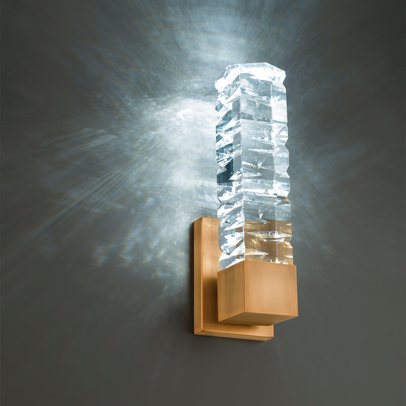Modern Forms WS-58115-AB LED Bath Light, Aged Brass