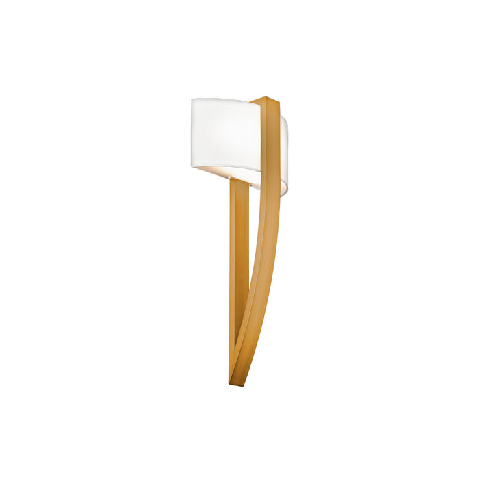 Modern Forms WS-60120-AB LED Wall Sconce, Aged Brass