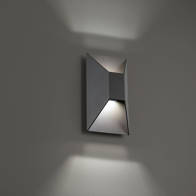 Modern Forms WS-W24110-35-BZ LED Outdoor Wall Sconce, Bronze