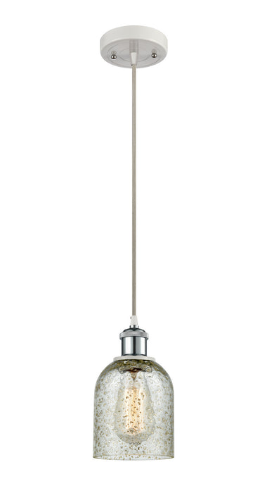 Innovations 516-1P-WPC-G259-LED LED Mini Pendant, White Polished Chrome