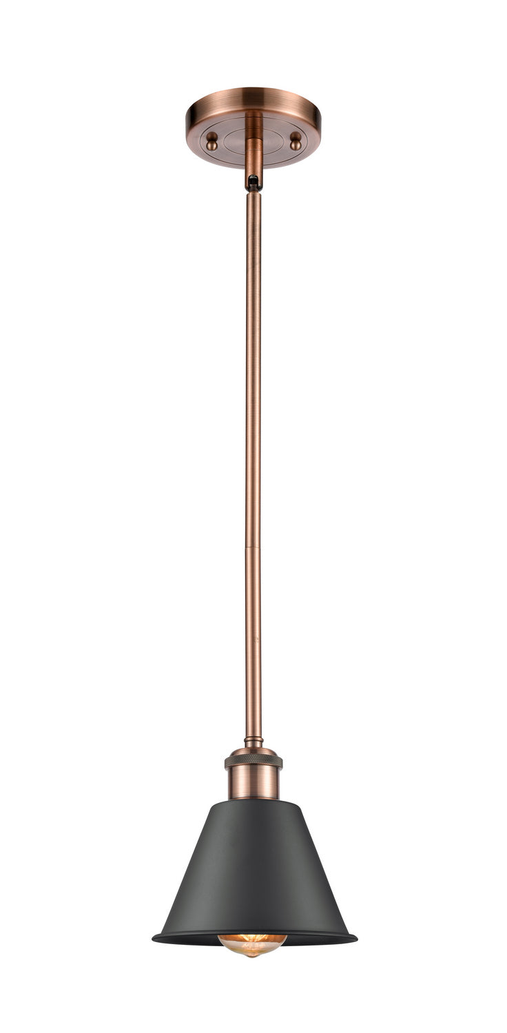 Innovations 516-1S-AC-M8-LED LED Mini Pendant, Antique Copper