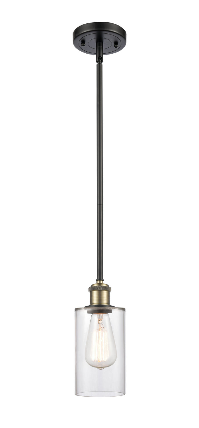 Innovations 516-1S-BAB-G802 One Light Mini Pendant, Black Antique Brass