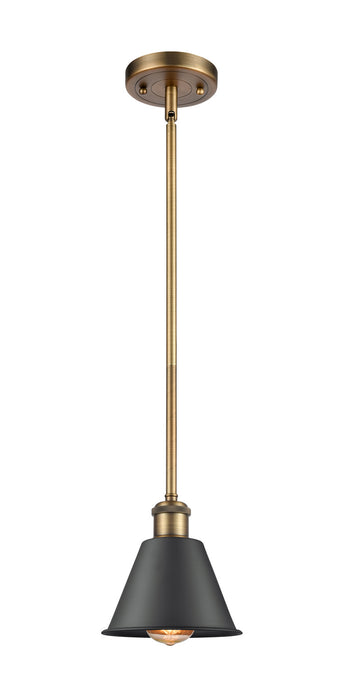 Innovations 516-1S-BB-M8 One Light Mini Pendant, Brushed Brass