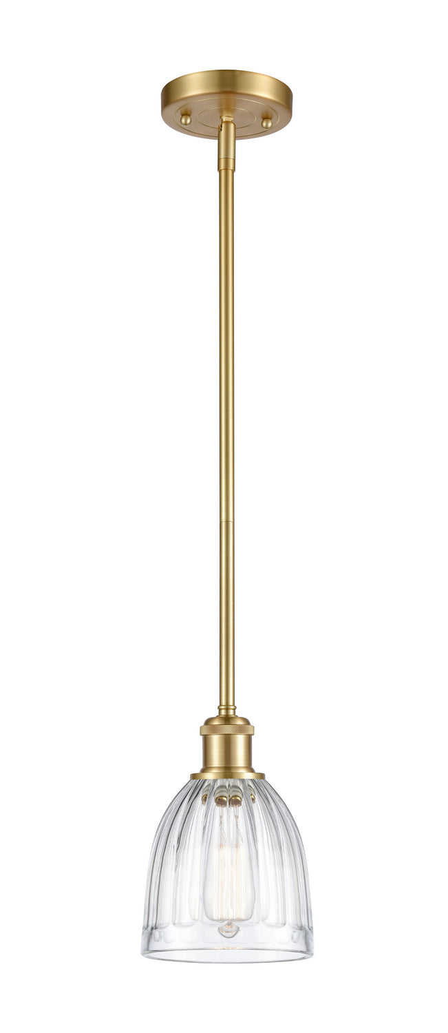 Innovations 516-1S-SG-G442 One Light Mini Pendant, Satin Gold