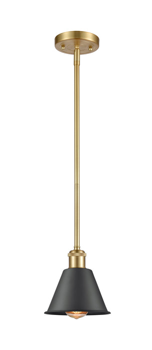 Innovations 516-1S-SG-M8-LED LED Mini Pendant, Satin Gold