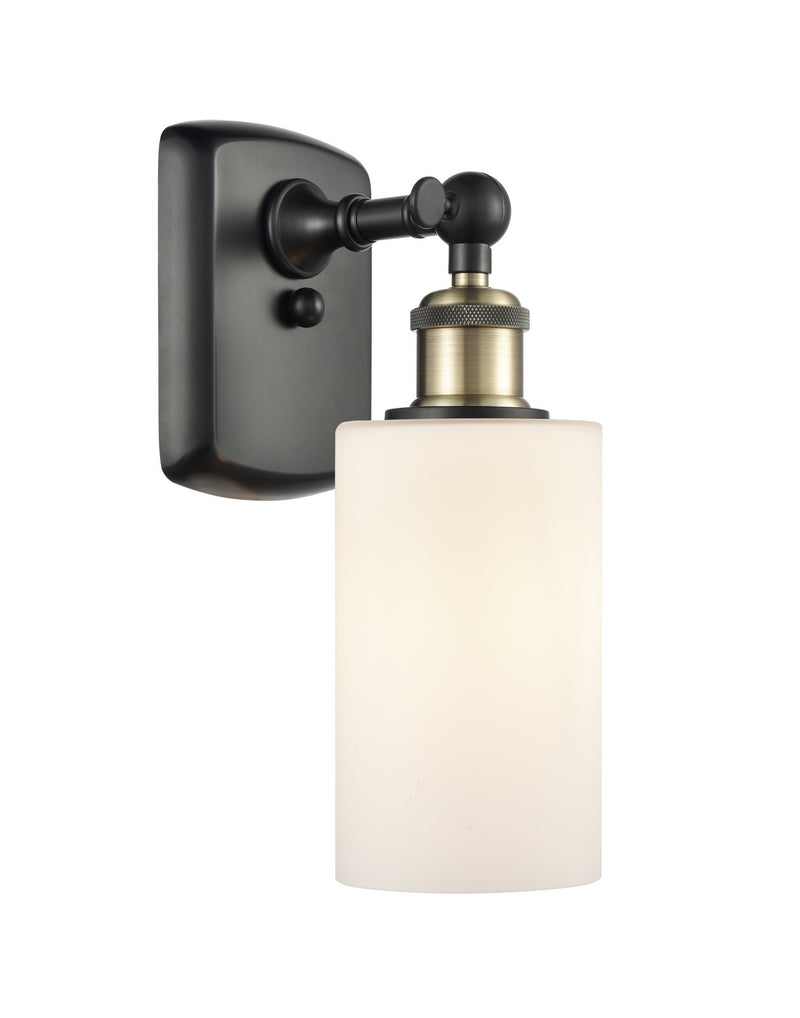 Innovations 516-1W-BAB-G801 One Light Wall Sconce, Black Antique Brass