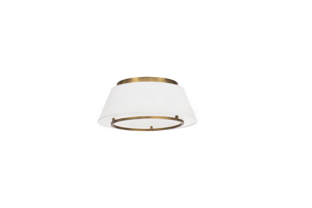 W.A.C. Lighting FM-53116-AB LED Semi-Flush Mount, Aged Brass