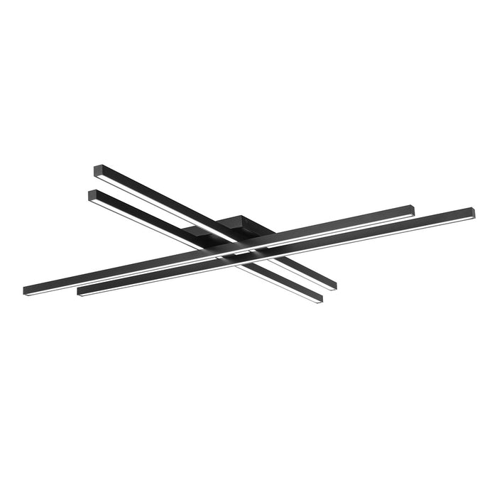 W.A.C. Lighting FM-73142-BK LED Flush Mount, Black