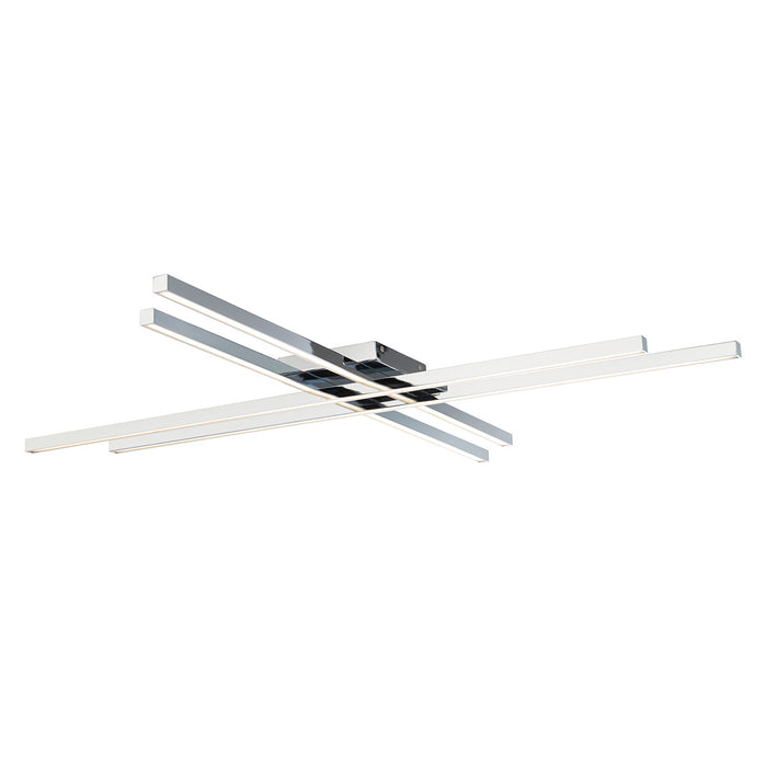 W.A.C. Lighting FM-73142-CH LED Flush Mount, Chrome