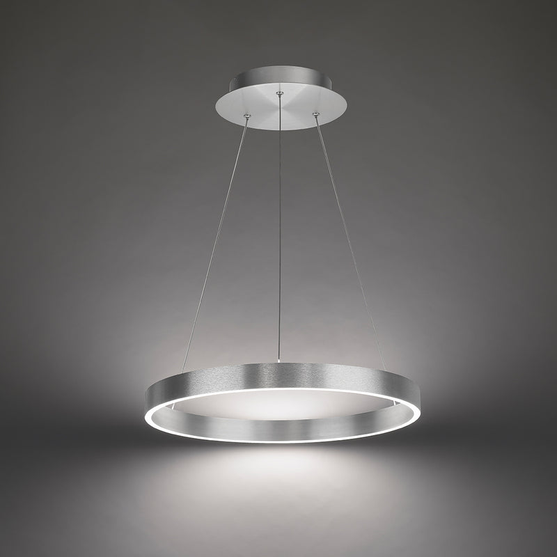 W.A.C. Lighting PD-81118-AL LED Pendant, Brushed Aluminum