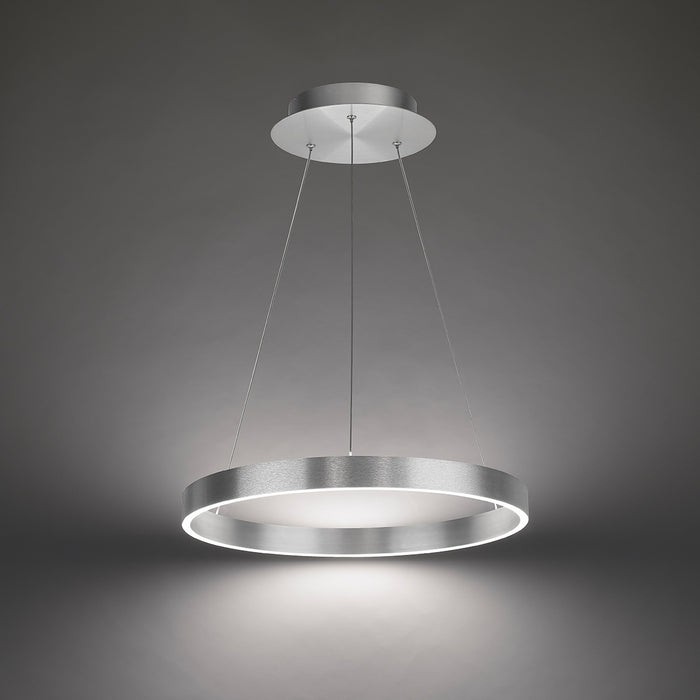 W.A.C. Lighting PD-81118-AL LED Pendant, Brushed Aluminum