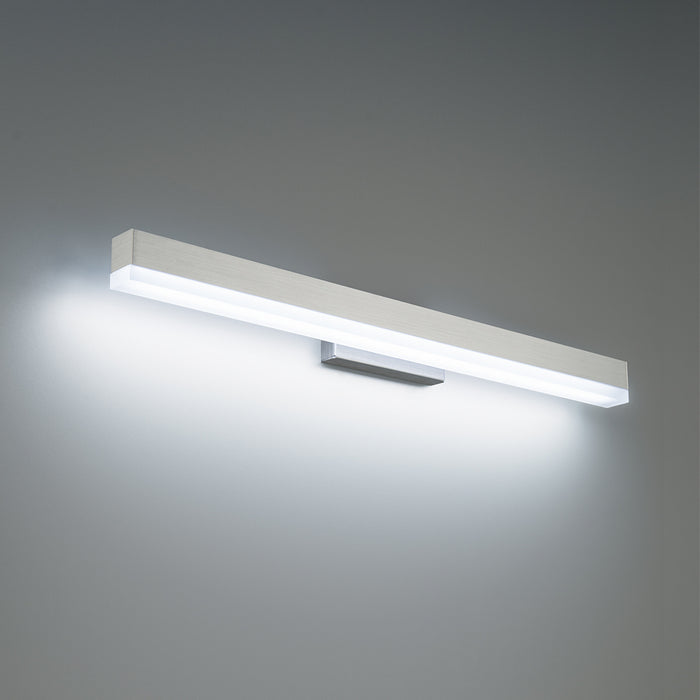 W.A.C. Lighting WS-41125-AL LED Bath, Brushed Aluminum