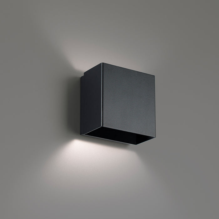 W.A.C. Lighting WS-45105-27-BK LED Wall Sconce, Black
