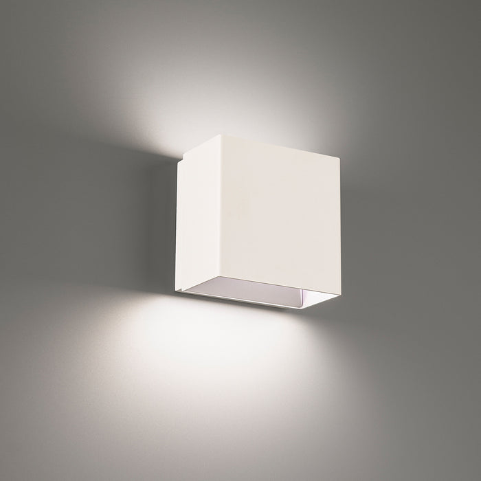 W.A.C. Lighting WS-45105-27-WT LED Wall Sconce, White