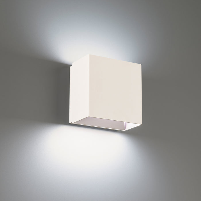 W.A.C. Lighting WS-45105-35-WT LED Wall Sconce, White