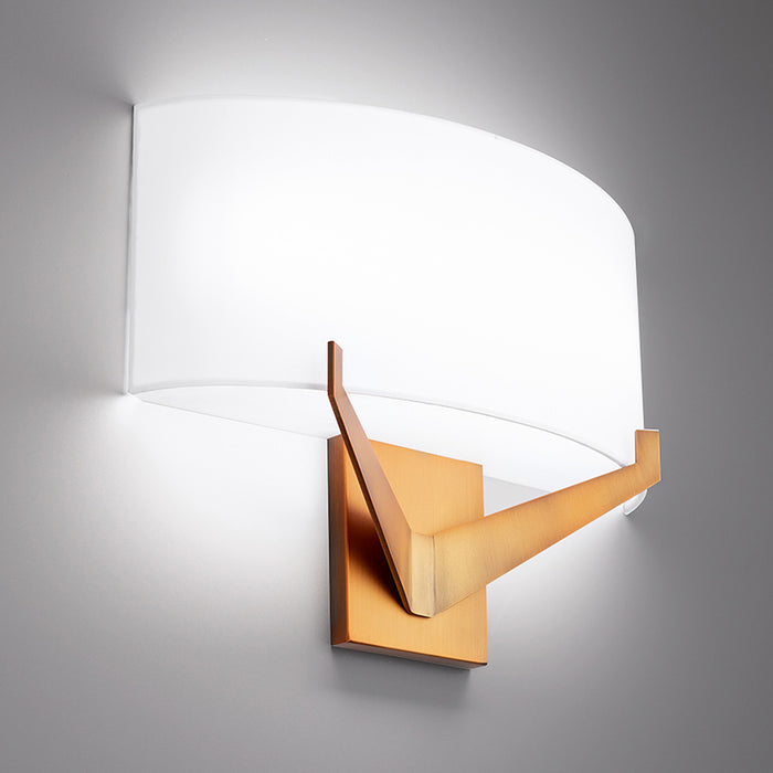 W.A.C. Lighting WS-47116-35-AB LED Wall Sconce, Aged Brass