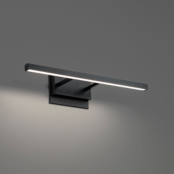 W.A.C. Lighting WS-73117-30-BK LED Bath, Black
