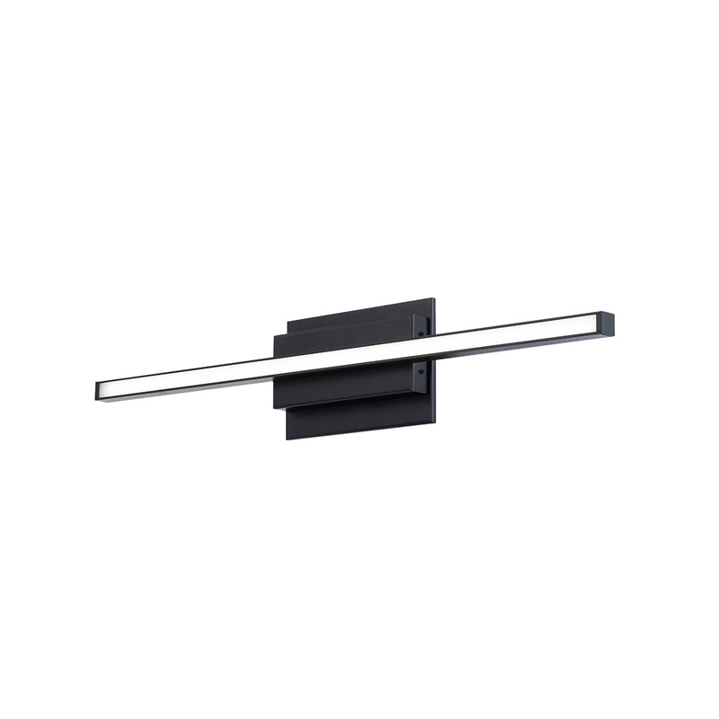 W.A.C. Lighting WS-73124-BK LED Bath, Black