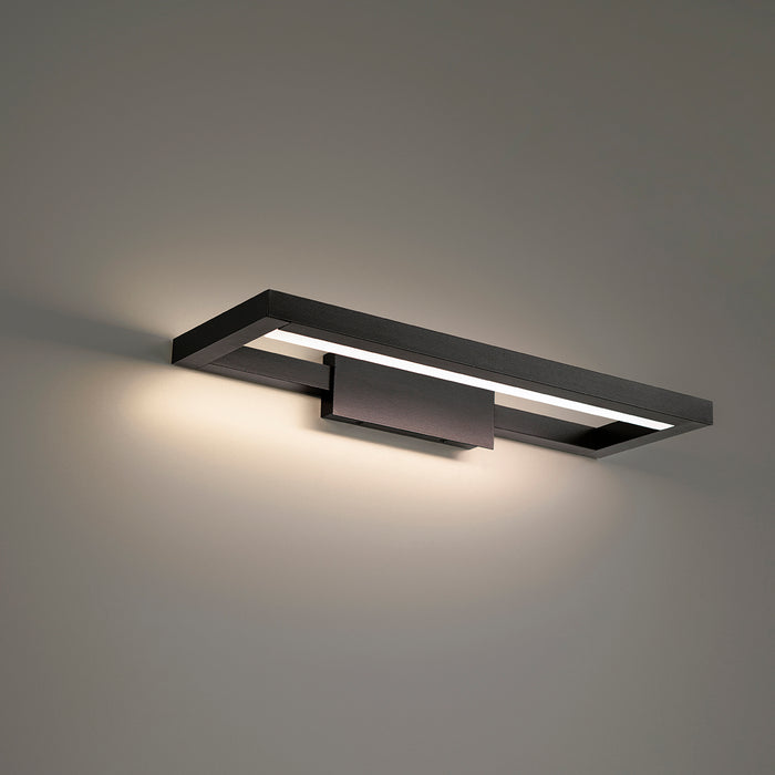 W.A.C. Lighting WS-89120-27-BK LED Bath, Black