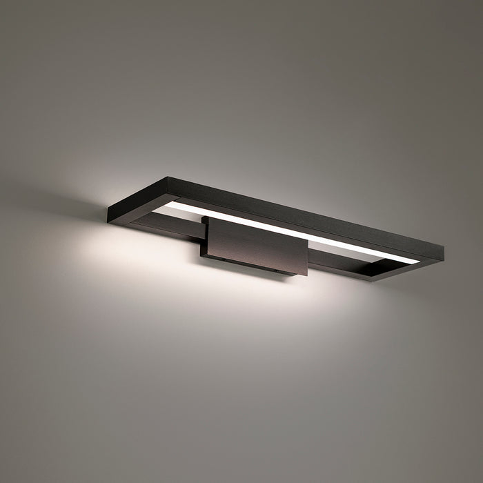 W.A.C. Lighting WS-89120-30-BK LED Bath, Black