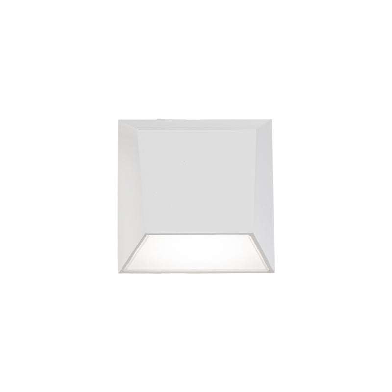 W.A.C. Lighting WS-W27106-30-WT LED Outdoor Wall Light, White