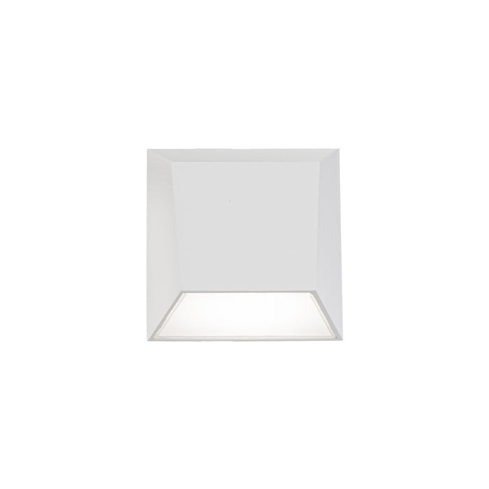 W.A.C. Lighting WS-W27106-30-WT LED Outdoor Wall Light, White