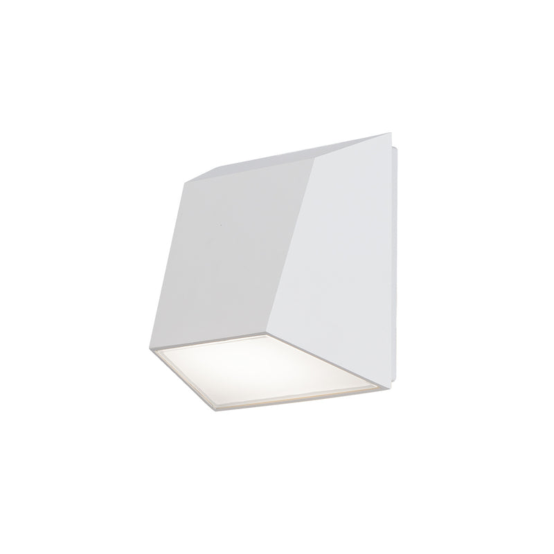 W.A.C. Lighting WS-W27106-35-WT LED Outdoor Wall Light, White