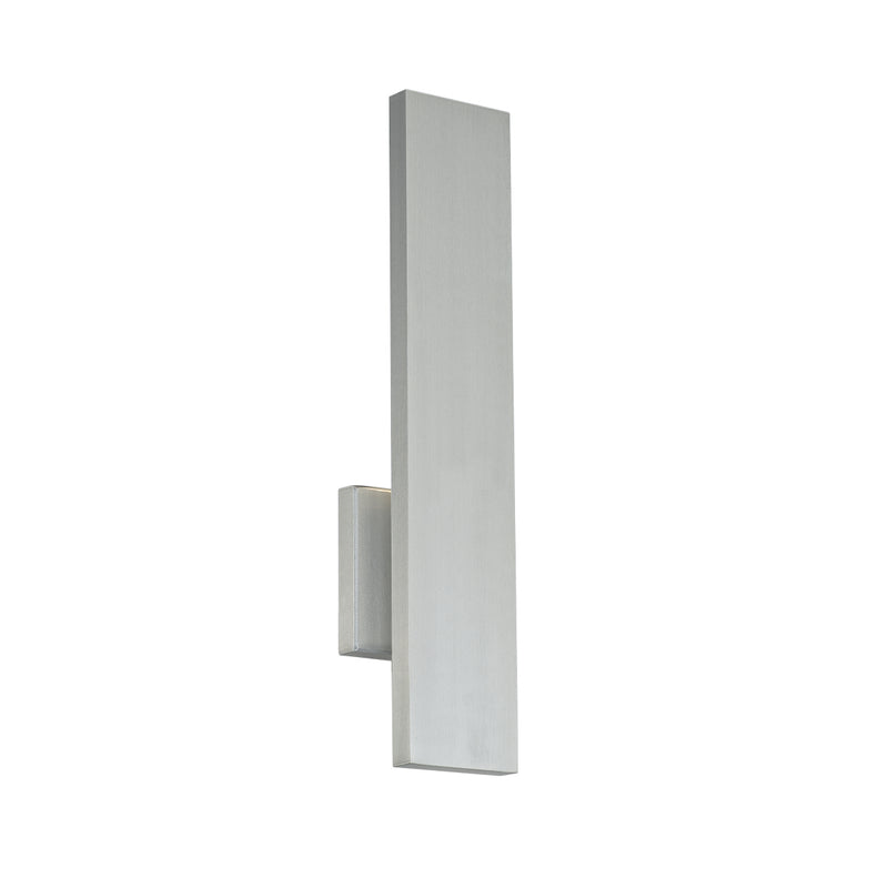 W.A.C. Lighting WS-W29118-35-AL LED Outdoor Wall Light, Brushed Aluminum