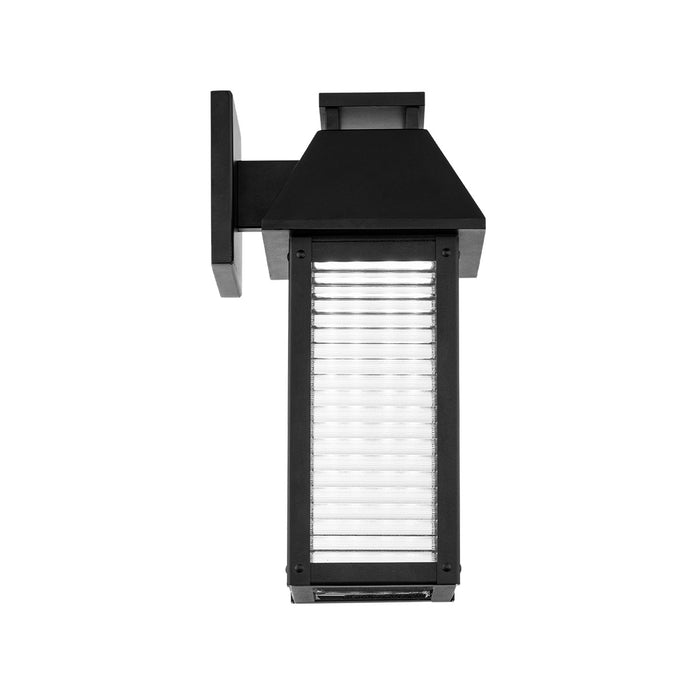 W.A.C. Lighting WS-W35118-BK LED Outdoor Wall Light, Black