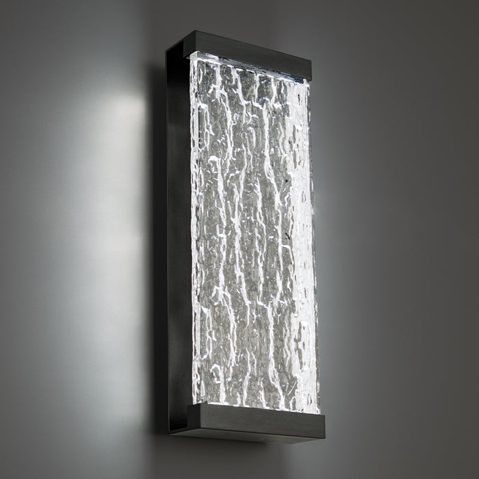 W.A.C. Lighting WS-W39120-BK LED Outdoor Wall Light, Black