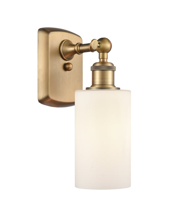 Innovations 516-1W-BB-G801 One Light Wall Sconce, Brushed Brass