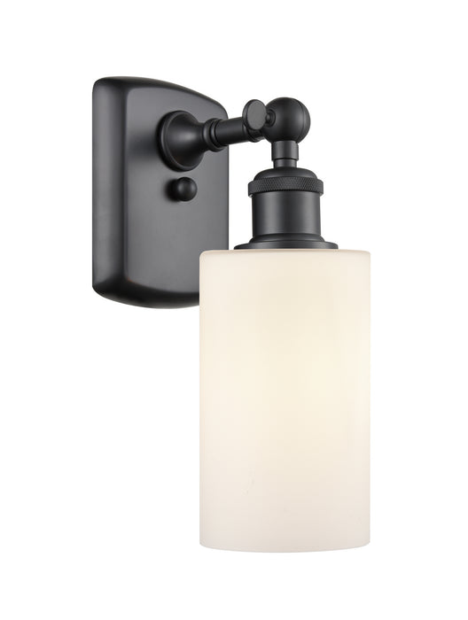 Innovations 516-1W-BK-G801 One Light Wall Sconce, Matte Black