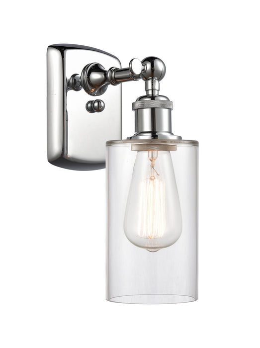 Innovations 516-1W-PC-G802 One Light Wall Sconce, Polished Chrome