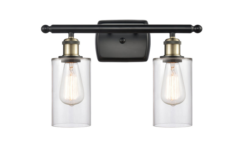 Innovations 516-2W-BAB-G802-LED LED Bath Vanity, Black Antique Brass
