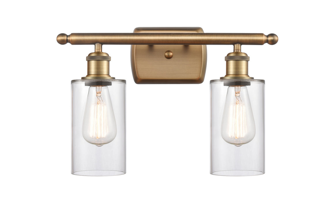 Innovations 516-2W-BB-G802-LED LED Bath Vanity, Brushed Brass