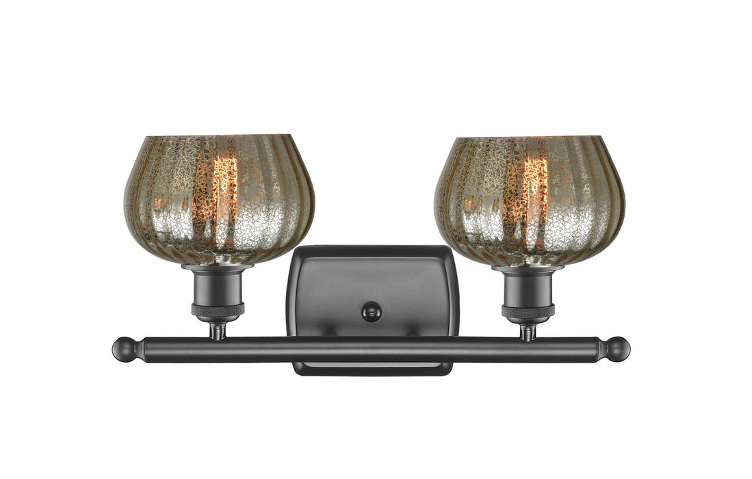 Innovations 516-2W-OB-G96-LED LED Bath Vanity, Oil Rubbed Bronze