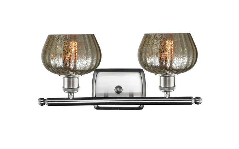 Innovations 516-2W-SN-G96-LED LED Bath Vanity, Brushed Satin Nickel