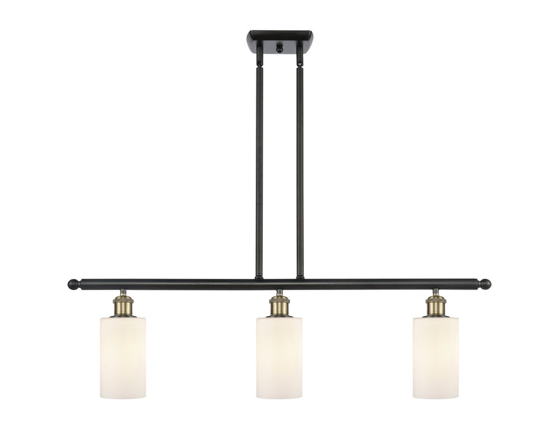 Innovations 516-3I-BAB-G801-LED LED Island Pendant, Black Antique Brass