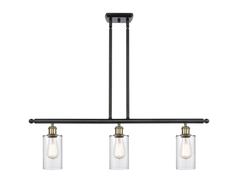 Innovations 516-3I-BAB-G802-LED LED Island Pendant, Black Antique Brass