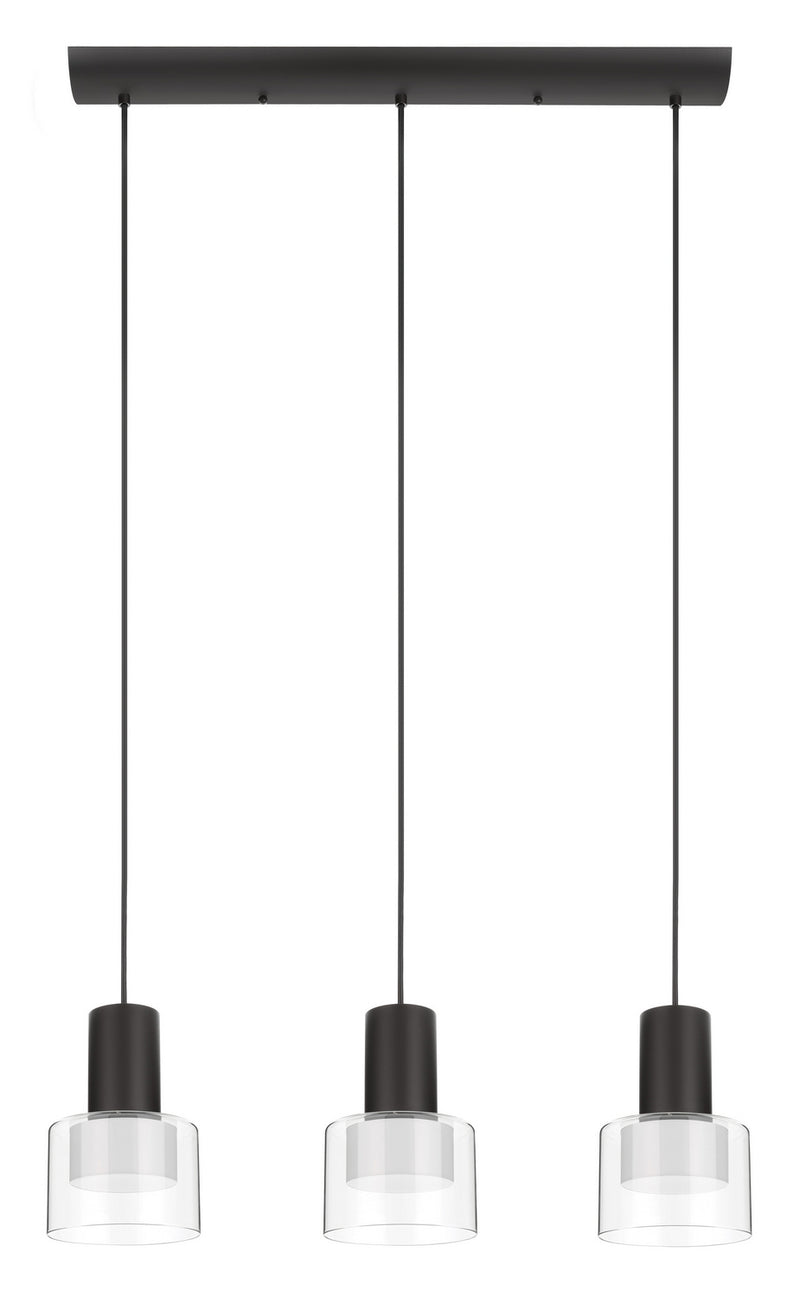 Eglo USA 204822A LED Pendant, Black