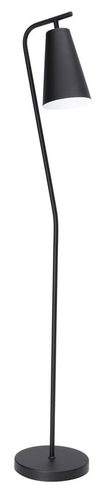 Eglo USA 98674A One Light Floor Lamp, Black