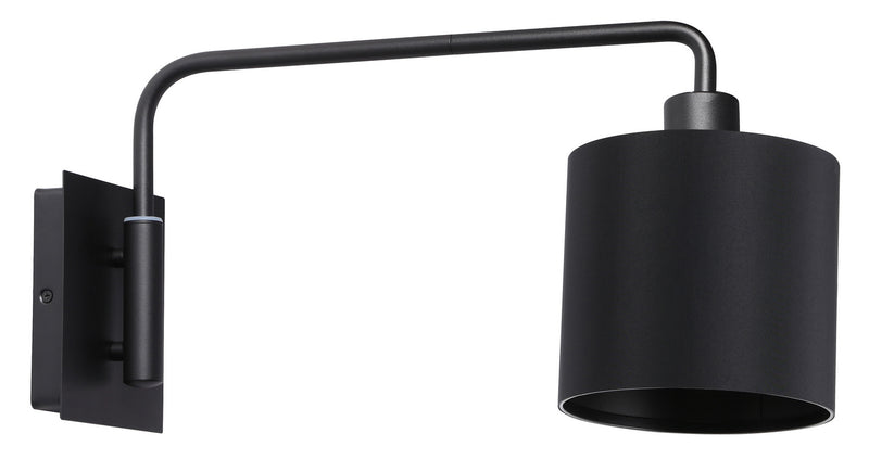 Eglo USA 99348A One Light Wall Sconce, Black
