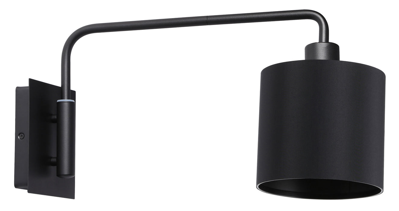 Eglo USA 99348A One Light Wall Sconce, Black