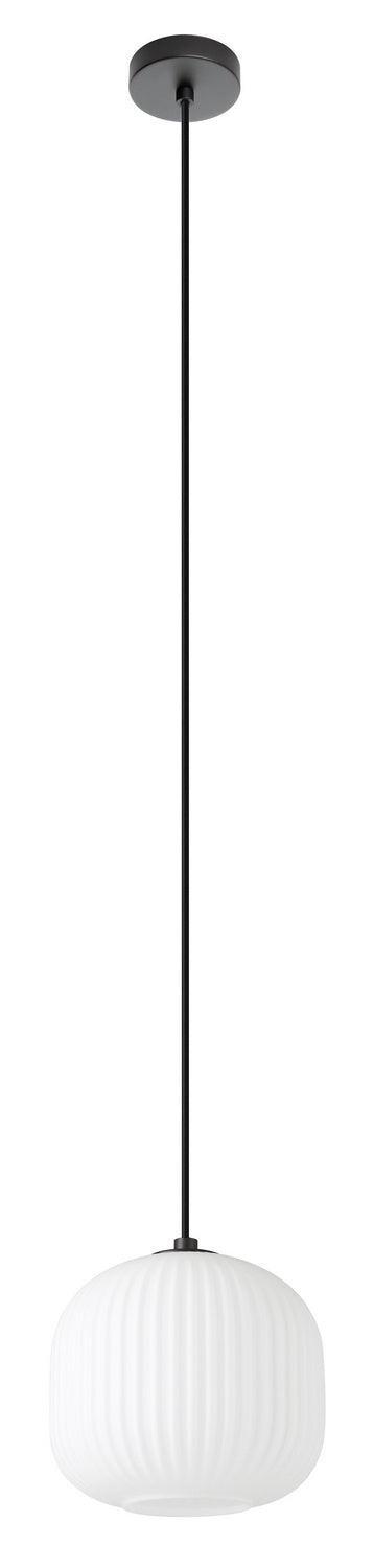 Eglo USA 99366A One Light Pendant, Black