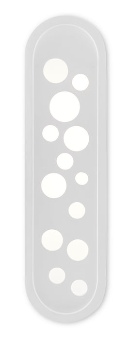 Currey and Company 5000-0172 One Light Wall Sconce, Sugar White