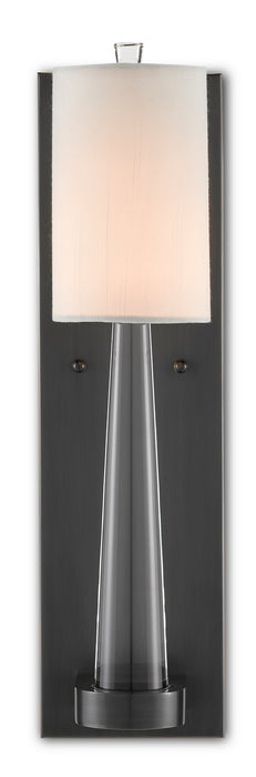 Currey and Company 5000-0176 One Light Wall Sconce, Oil Rubbed Bronze
