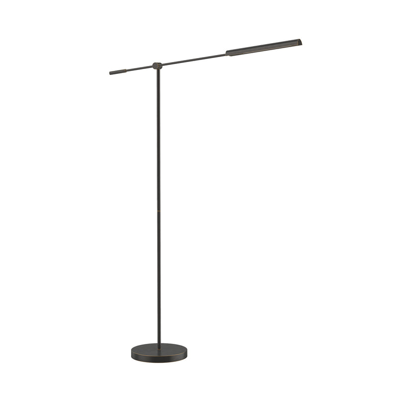 Alora FL316655UBMS LED Lamp, Metal Shade/Urban Bronze