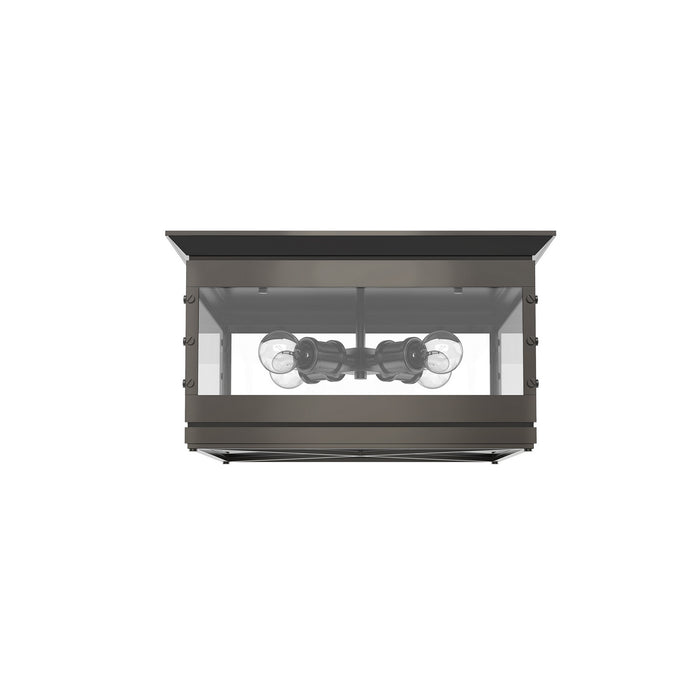 Alora FM351004UB Four Light Flush Mount, Urban Bronze