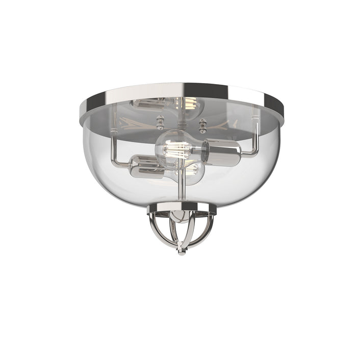 Alora FM361102PN Flush Mount, Polished Nickel